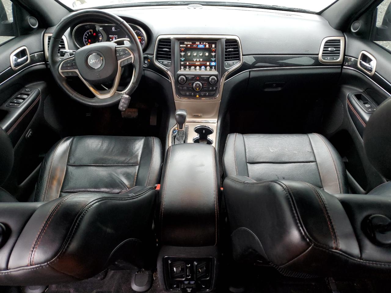 2016 Jeep Grand Cherokee VIN 1C4RJEBGXGC476566 Copart auction photo, front end damage thumbnail 8