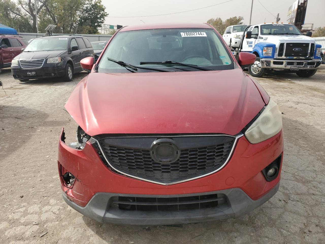 2015 Mazda CX-5 VIN JM3KE2CY8F0437302 Copart auction photo, all over damage thumbnail 5