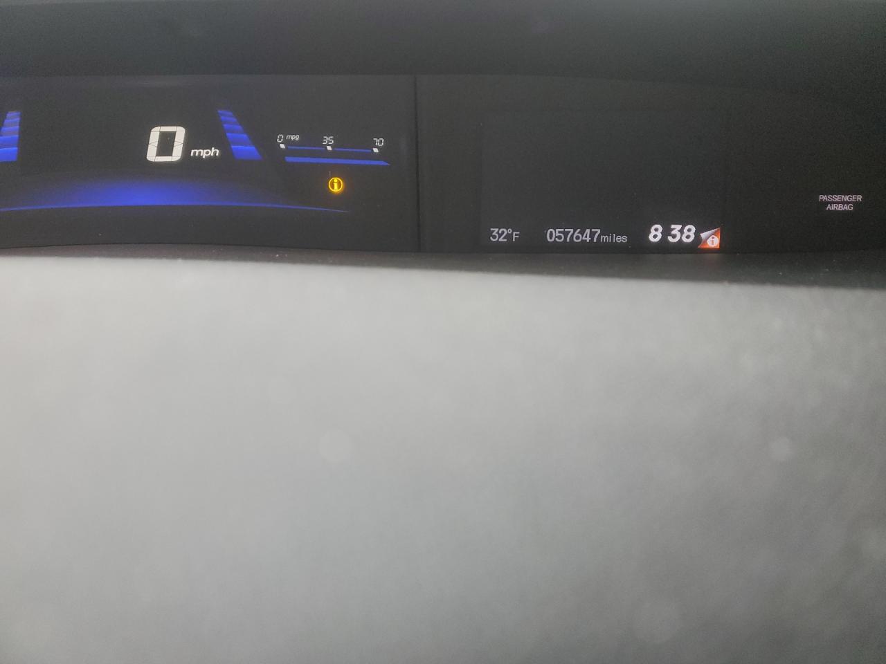 2013 Honda Civic VIN 19XFB2F80DE064582 Copart auction photo, all over damage thumbnail 9