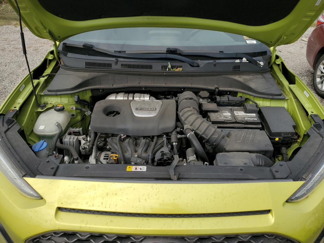 2019 Hyundai Kona VIN KM8K33A54KU217294 Copart auction photo, water/flood / rear end damage thumbnail 12