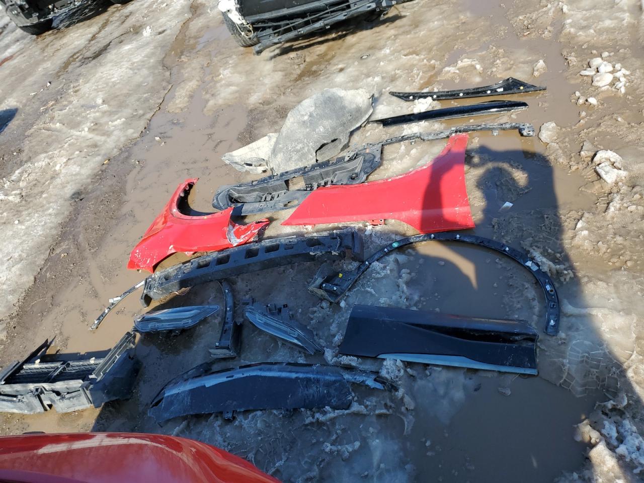 2020 Chevrolet Blazer VIN 3GNKBKRS8LS538923 Copart auction photo, front end / side damage thumbnail 13