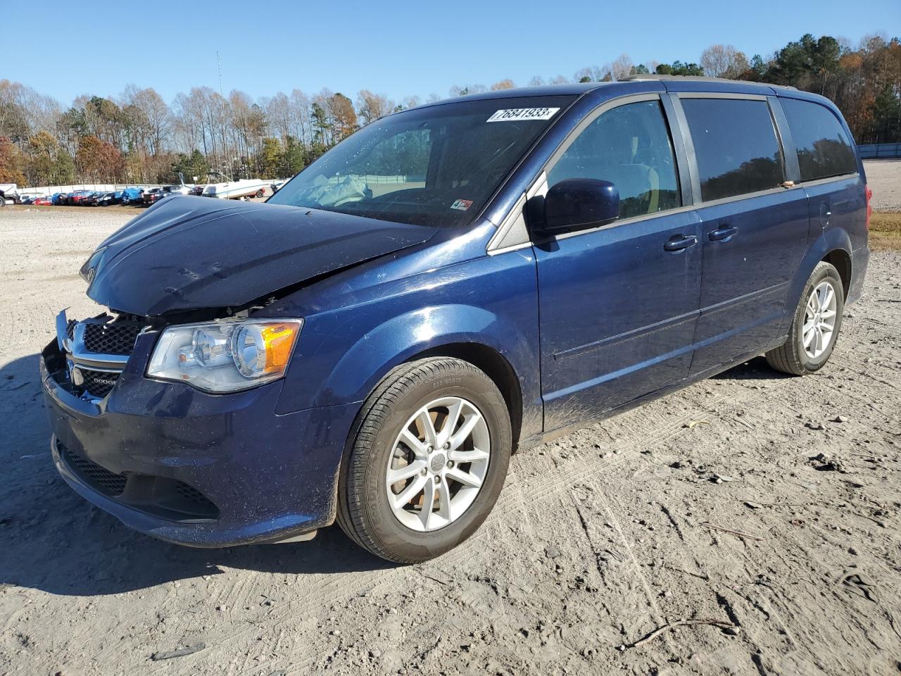 2016 Dodge Caravan VIN 2C4RDGCG9GR242265
