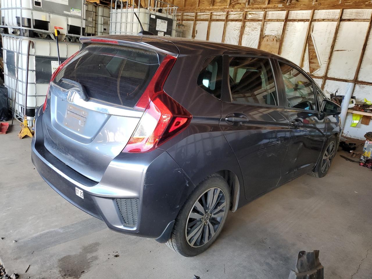 2015 Honda Fit VIN 3HGGK5H82FM706278 Copart auction photo, front end damage thumbnail 3