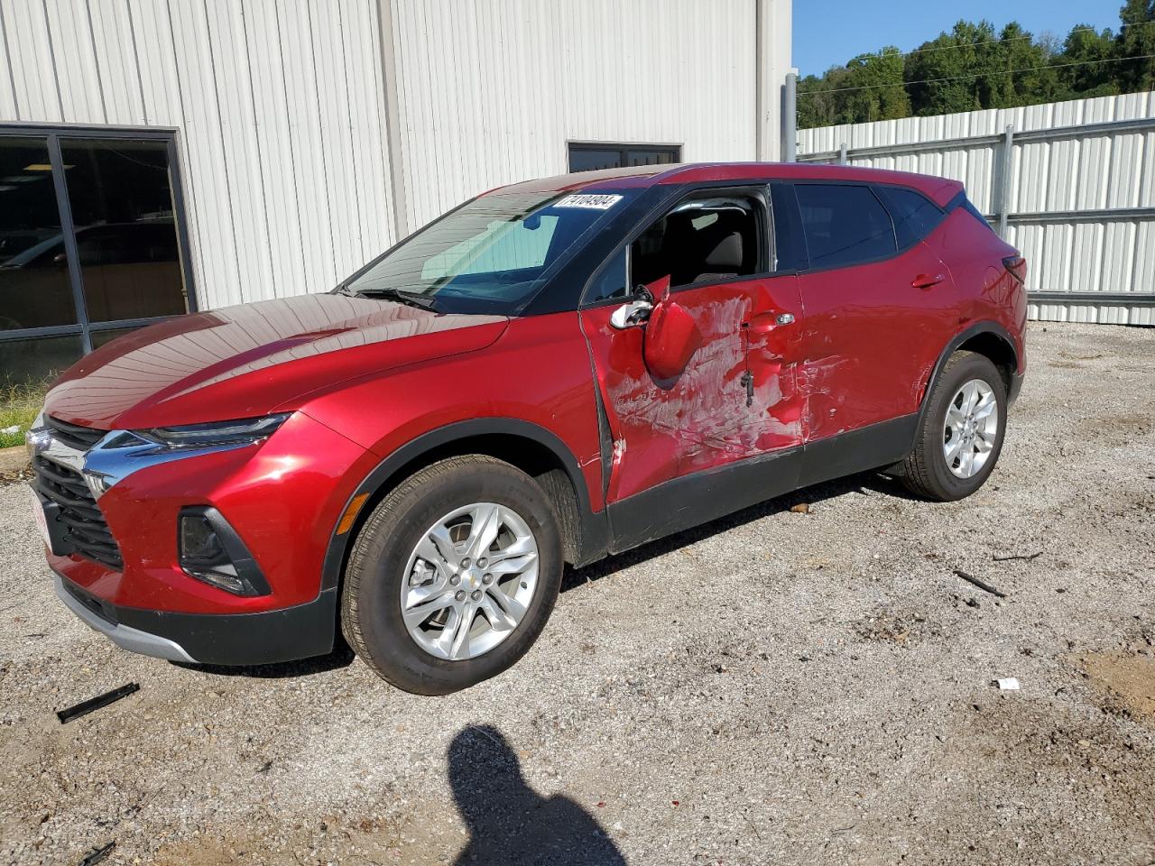 2021 Chevrolet Blazer VIN 3GNKBBRA5MS571936
