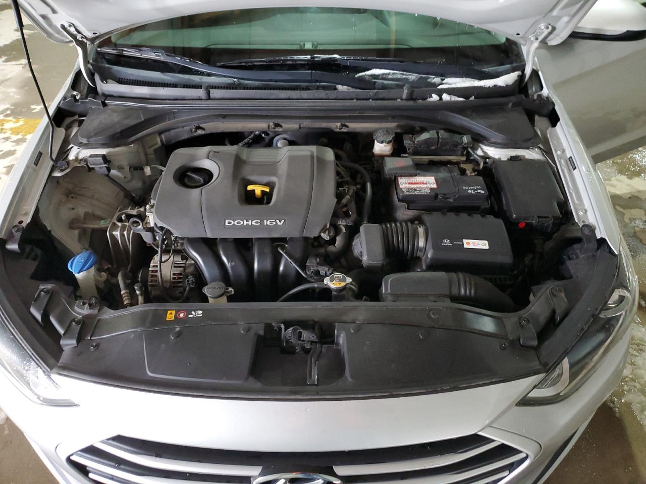 2017 Hyundai Elantra VIN 5NPD74LF2HH163736 Copart auction photo, rear end damage thumbnail 11
