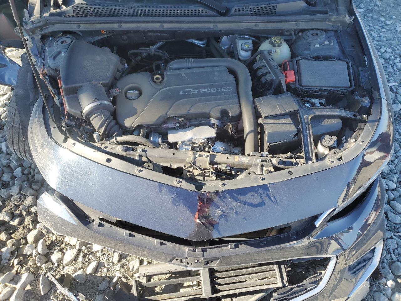 2017 Chevrolet Malibu VIN 1G1ZB5ST5HF291764 Copart auction photo, front end / side damage thumbnail 11