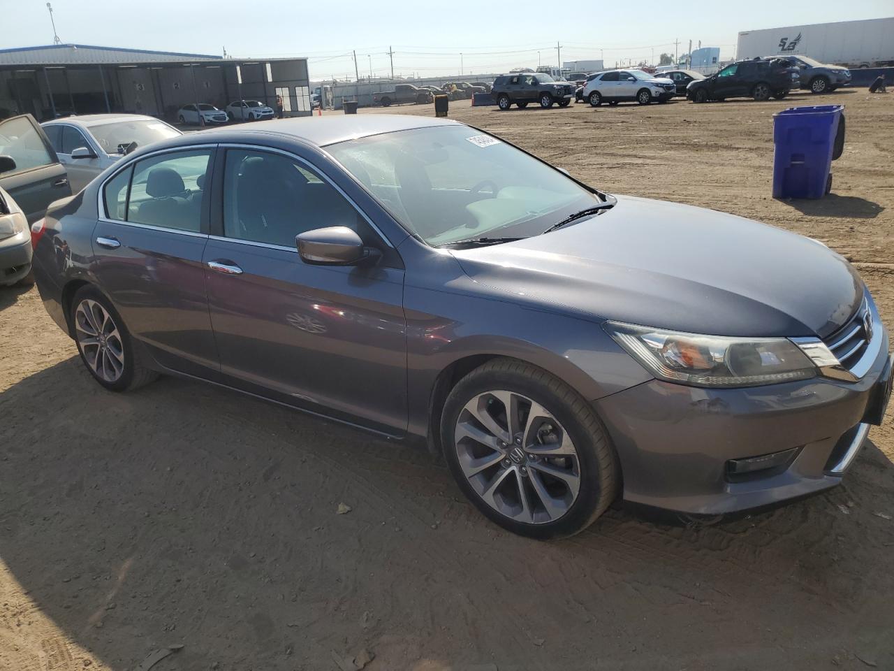 2014 Honda Accord VIN 1HGCR2F5XEA120506 Copart auction photo, minor dent/scratches damage thumbnail 4