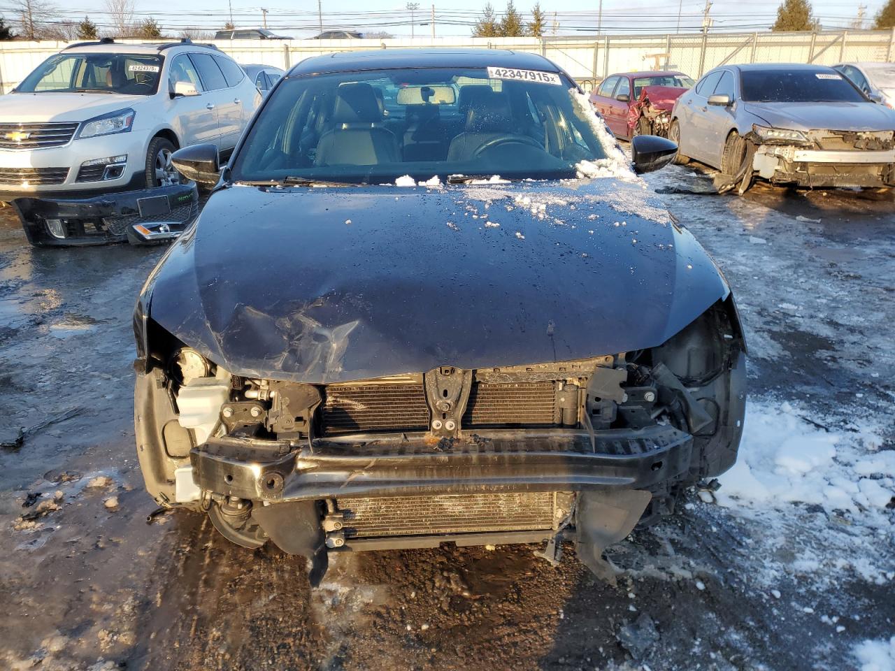 2014 Volkswagen Jetta VIN 3VW5T7AJ4EM388767 Copart auction photo, front end damage thumbnail 5