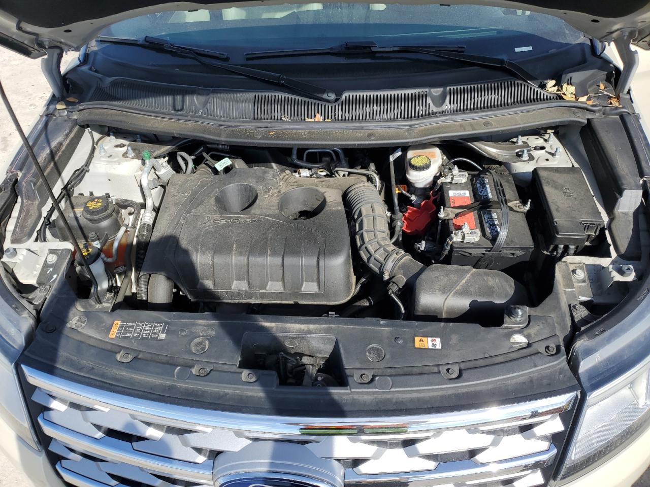 2018 Ford Explorer VIN 1FM5K7FH2JGC12361 Copart auction photo, front end / side damage thumbnail 14