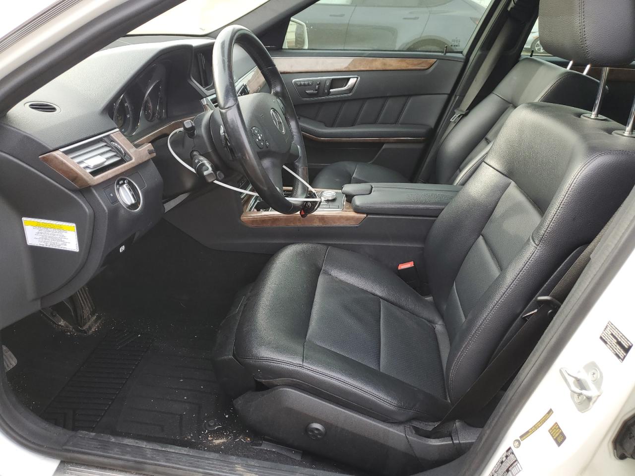 2012 Mercedes-Benz E-klasse VIN WDDHF8JBXCA567384 Copart auction photo, front end damage thumbnail 7