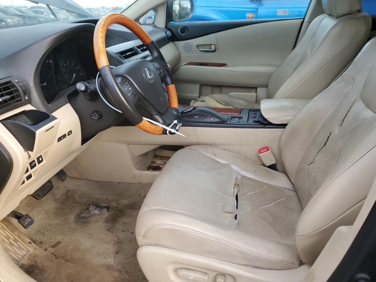 2010 Lexus RX VIN 2T2BK1BA3AC047296 Copart auction photo, rear end damage thumbnail 7