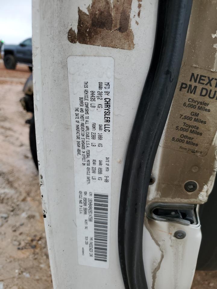 2009 Dodge Caliber VIN 1B3HB48A29D147588 Copart auction photo, burn damage thumbnail 13