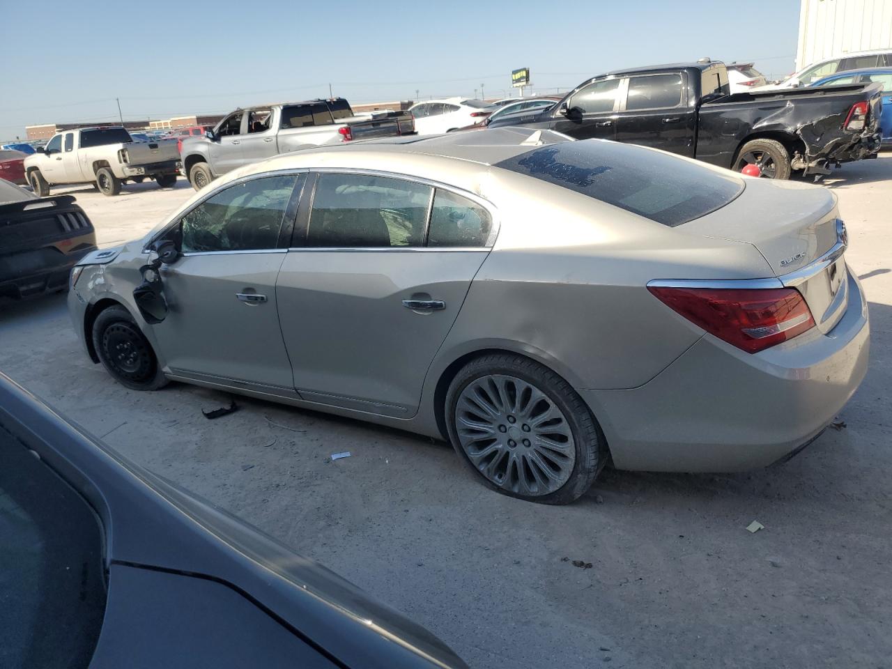2014 Buick LaCrosse VIN 1G4GF5G31EF274480 Copart auction photo, all over damage thumbnail 2