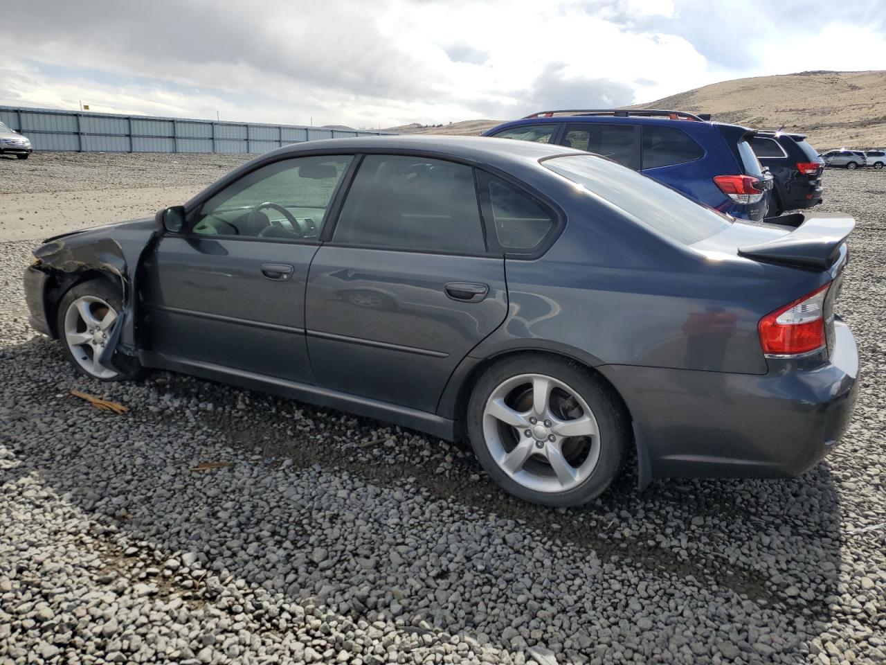 2009 Subaru Legacy VIN 4S3BL616896230966 Copart auction photo, side / front end damage thumbnail 2