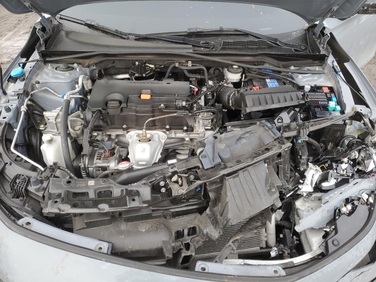 2022 Honda Civic VIN 2HGFE2F5XNH608266 Copart auction photo, front end / rear end damage thumbnail 11