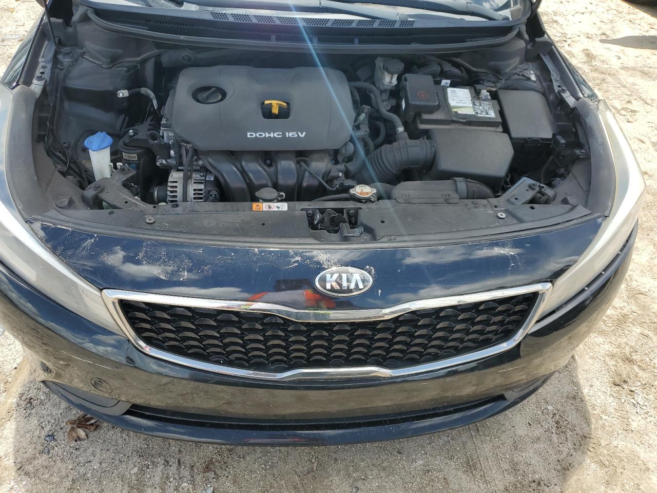2017 KIA Forte VIN 3KPFK4A77HE054373 Copart auction photo, rear end damage thumbnail 12