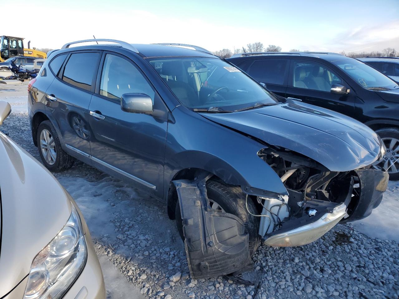 2012 Nissan Rogue VIN JN8AS5MV0CW394817 Copart auction photo, front end / minor dent/scratches damage thumbnail 4