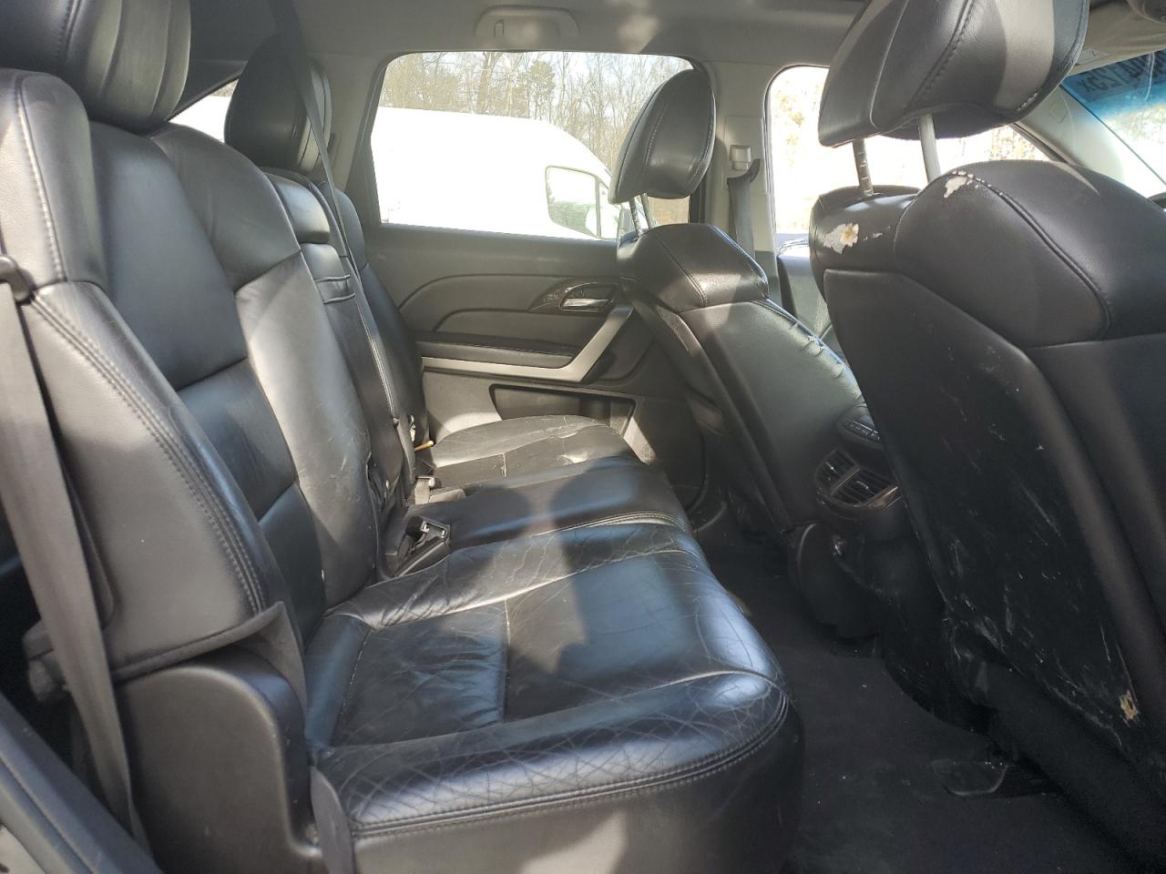 2011 Acura MDX VIN 2HNYD2H2XBH516710 Copart auction photo, side / mechanical damage thumbnail 11