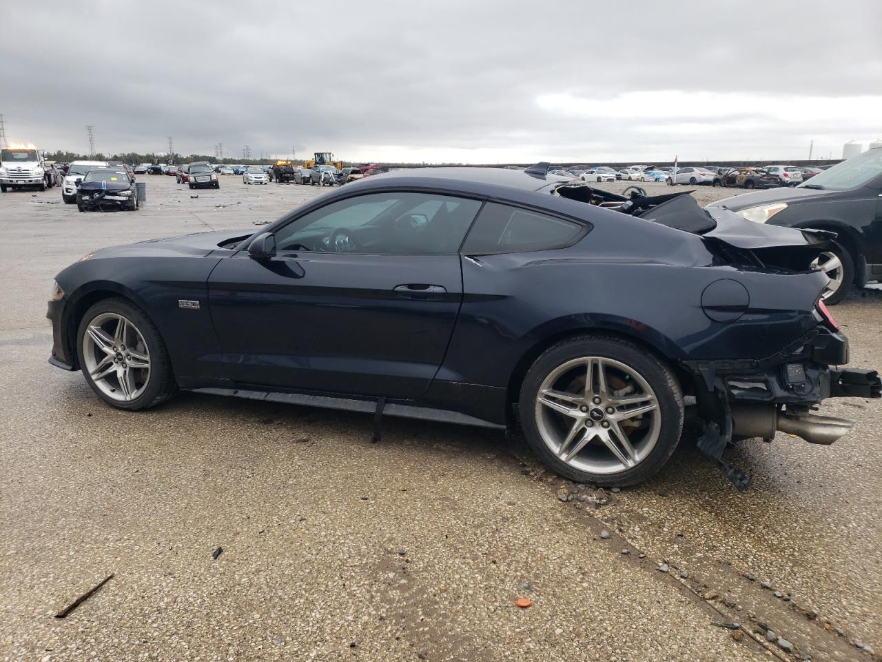 2021 Ford Mustang VIN 1FA6P8TD3M5103883 Copart auction photo, rear end / front end damage thumbnail 2