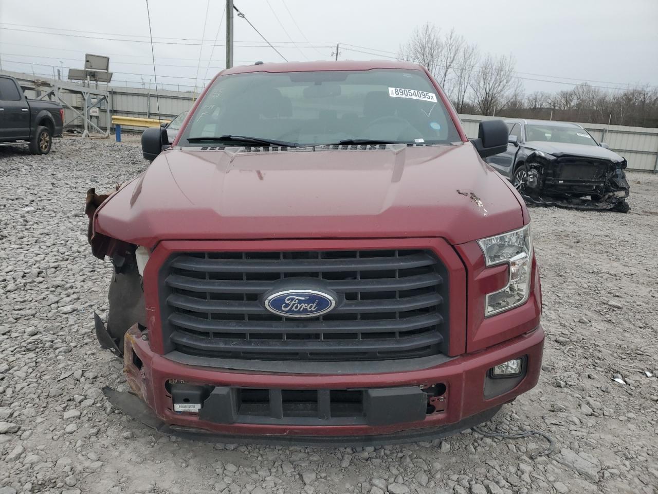 2015 Ford F-150 VIN 1FTEW1CP2FKF24380 Copart auction photo, front end damage thumbnail 5