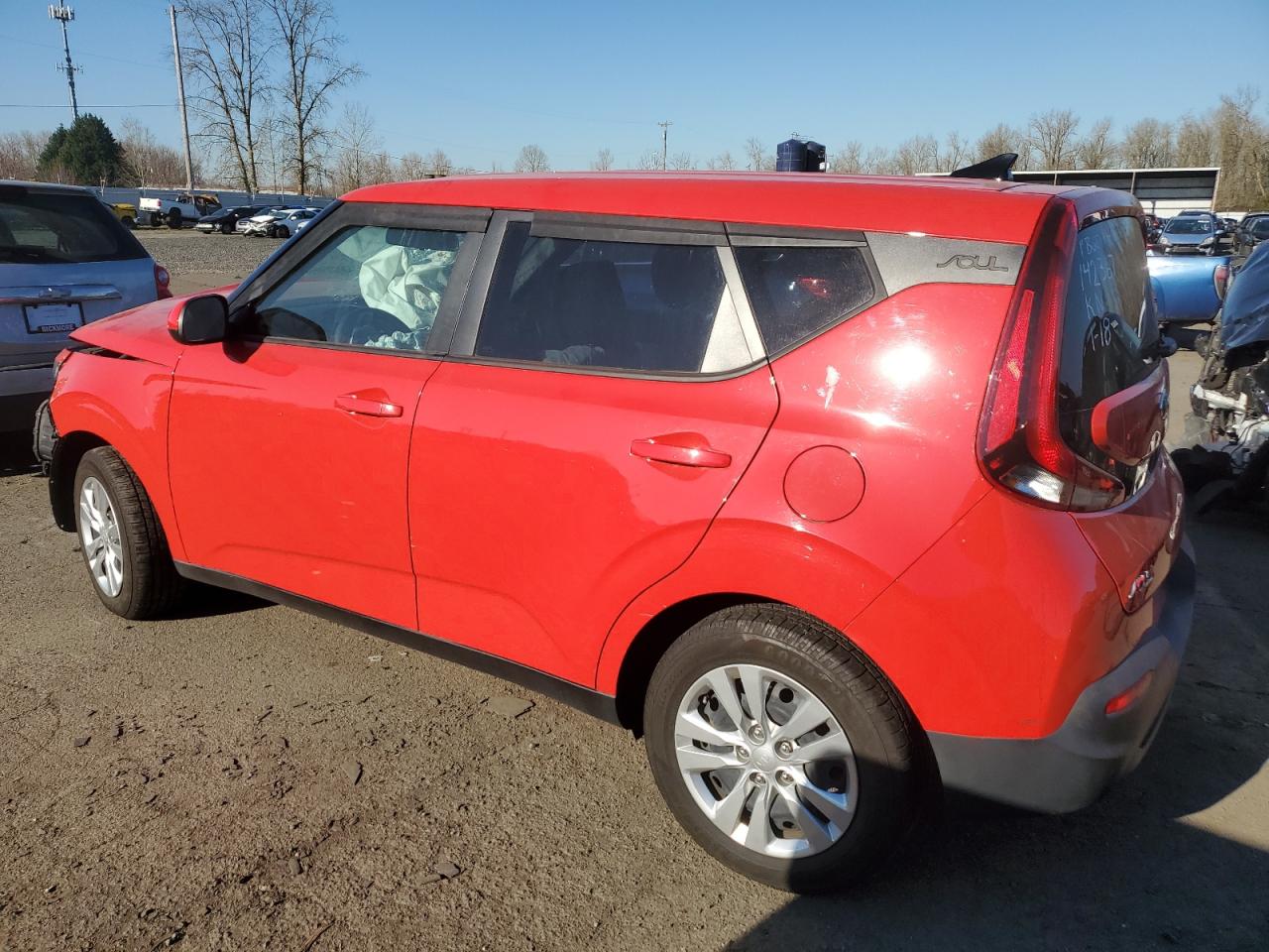 2020 KIA Soul VIN KNDJ23AU1L7732196 Copart auction photo, front end damage thumbnail 2