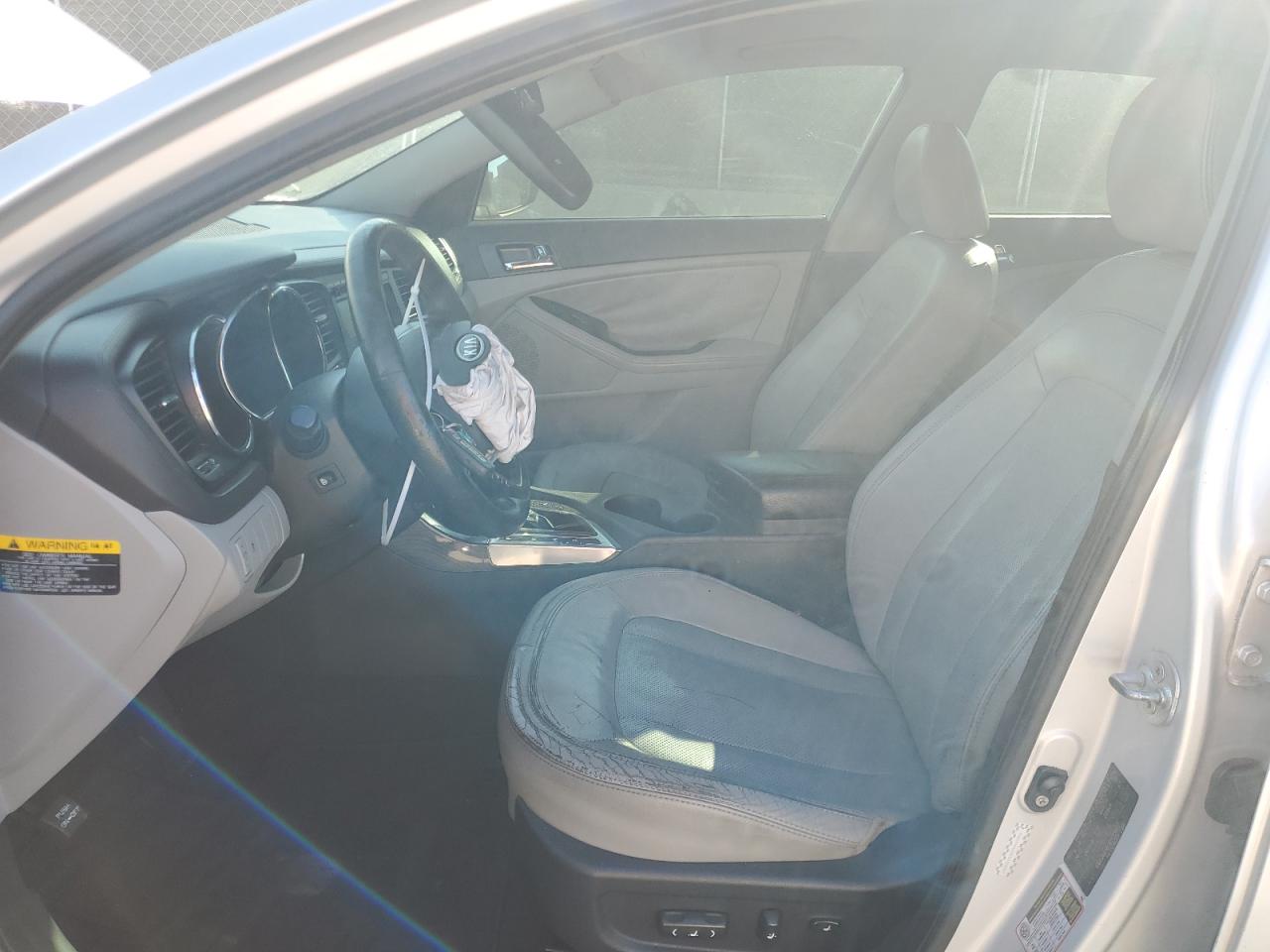 2011 KIA Optima VIN KNAGN4A60B5133807 Copart auction photo, all over damage thumbnail 7