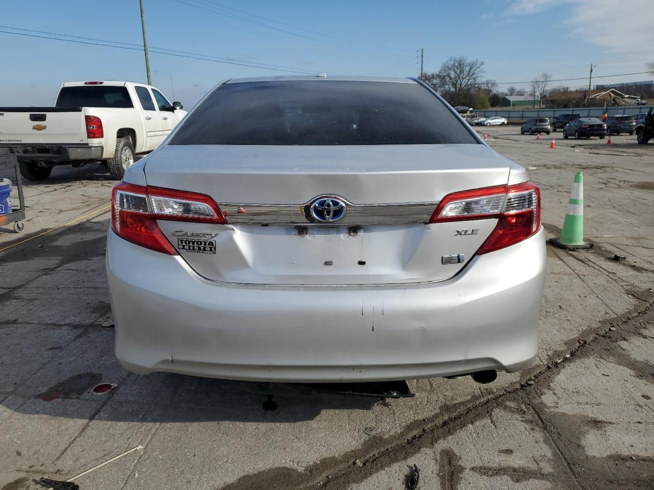 2012 Toyota Camry VIN 4T1BD1FK3CU055207 Copart auction photo, all over damage thumbnail 6
