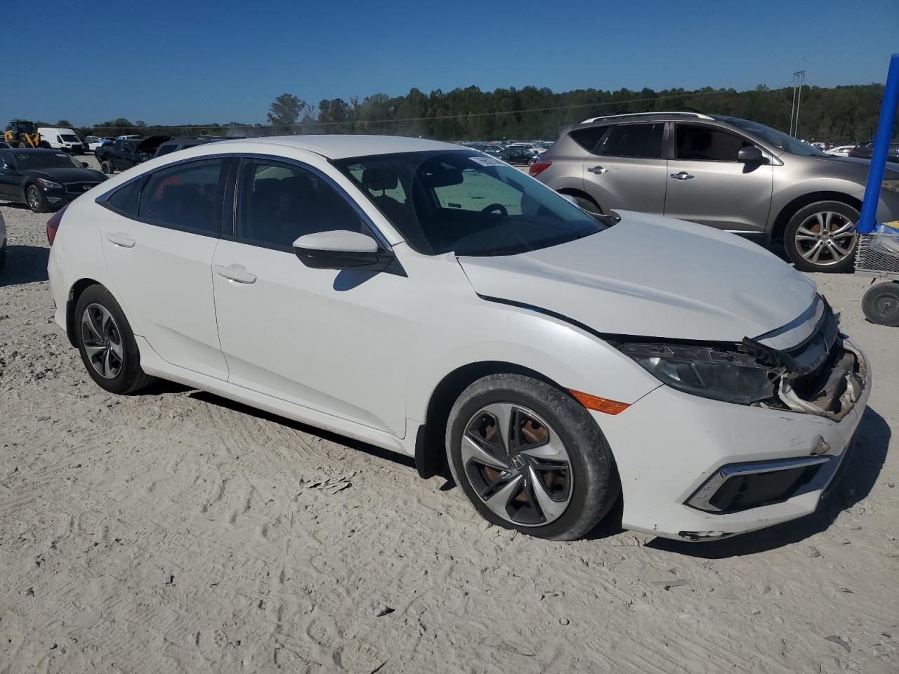 2019 Honda Civic VIN 19XFC2F61KE022592 Copart auction photo, front end damage thumbnail 4