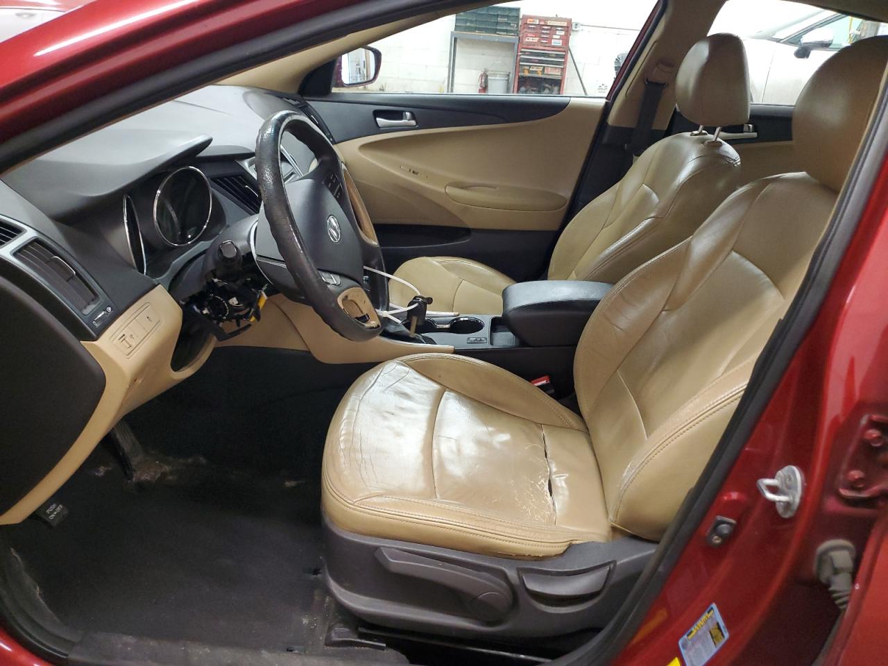 2011 Hyundai Sonata VIN 5NPEB4AC2BH072548 Copart auction photo, side / front end damage thumbnail 7