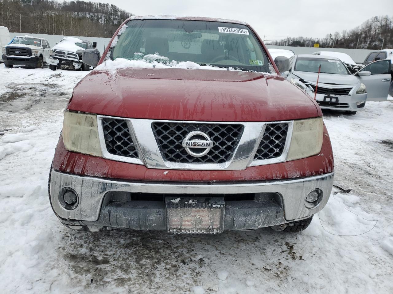 2007 Nissan Navara (Frontier) VIN 1N6AD07W87C448043 Copart auction photo, front end damage thumbnail 5