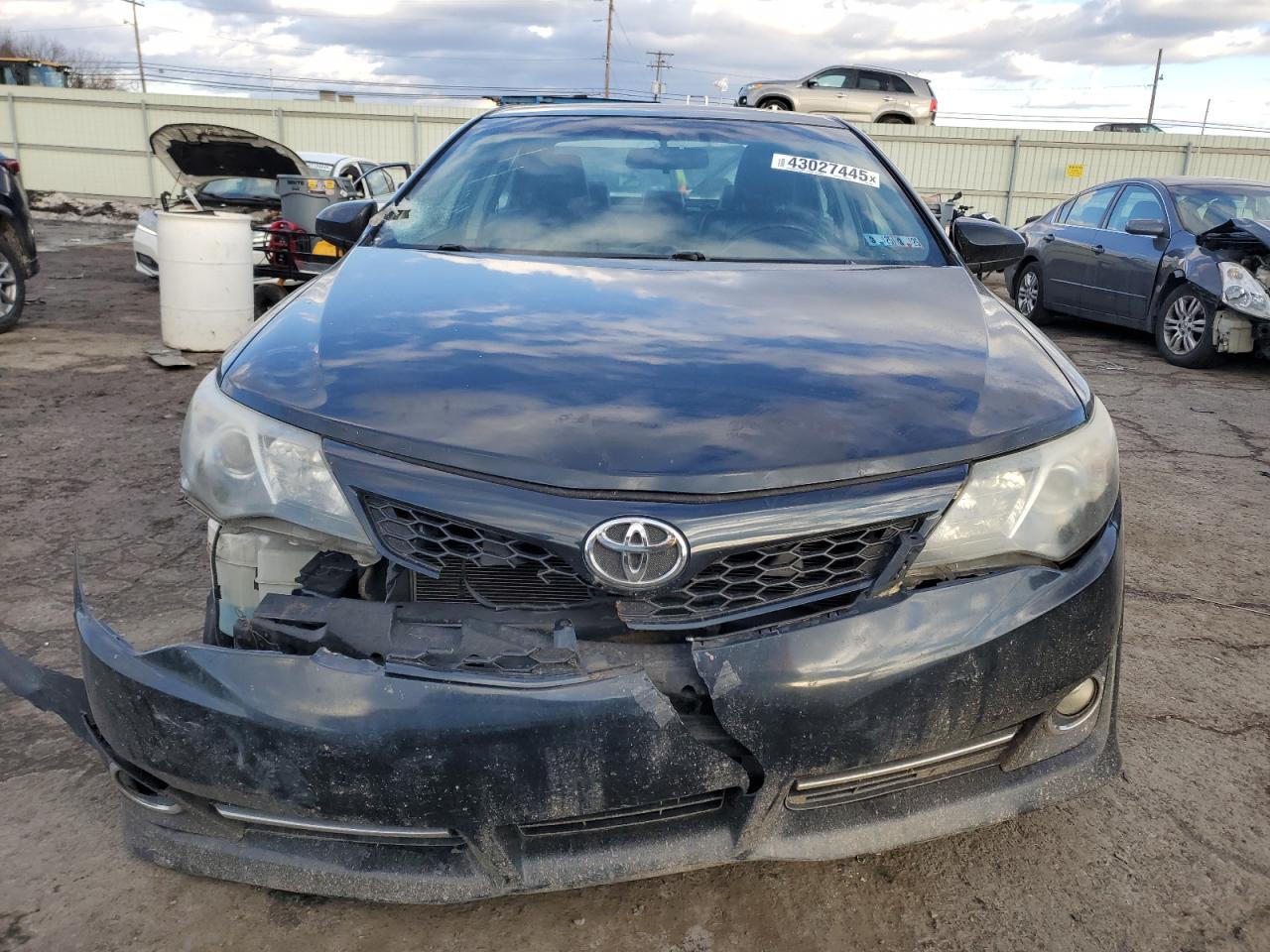 2012 Toyota Camry VIN 4T1BF1FK3CU609386 Copart auction photo, front end / rear end damage thumbnail 5