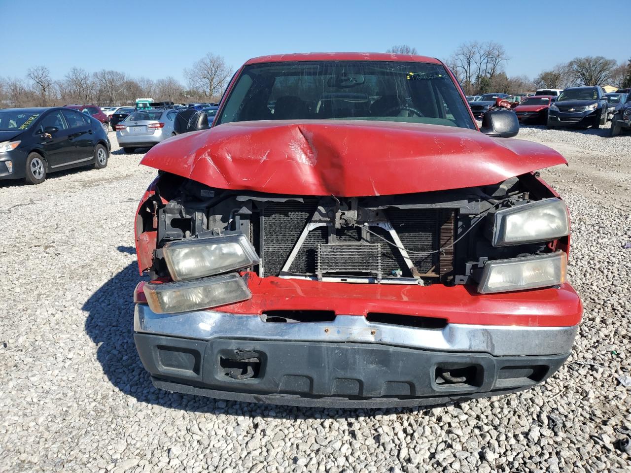 2006 Chevrolet Silverado VIN 2GCEC19Z261312631 Copart auction photo, front end damage thumbnail 5