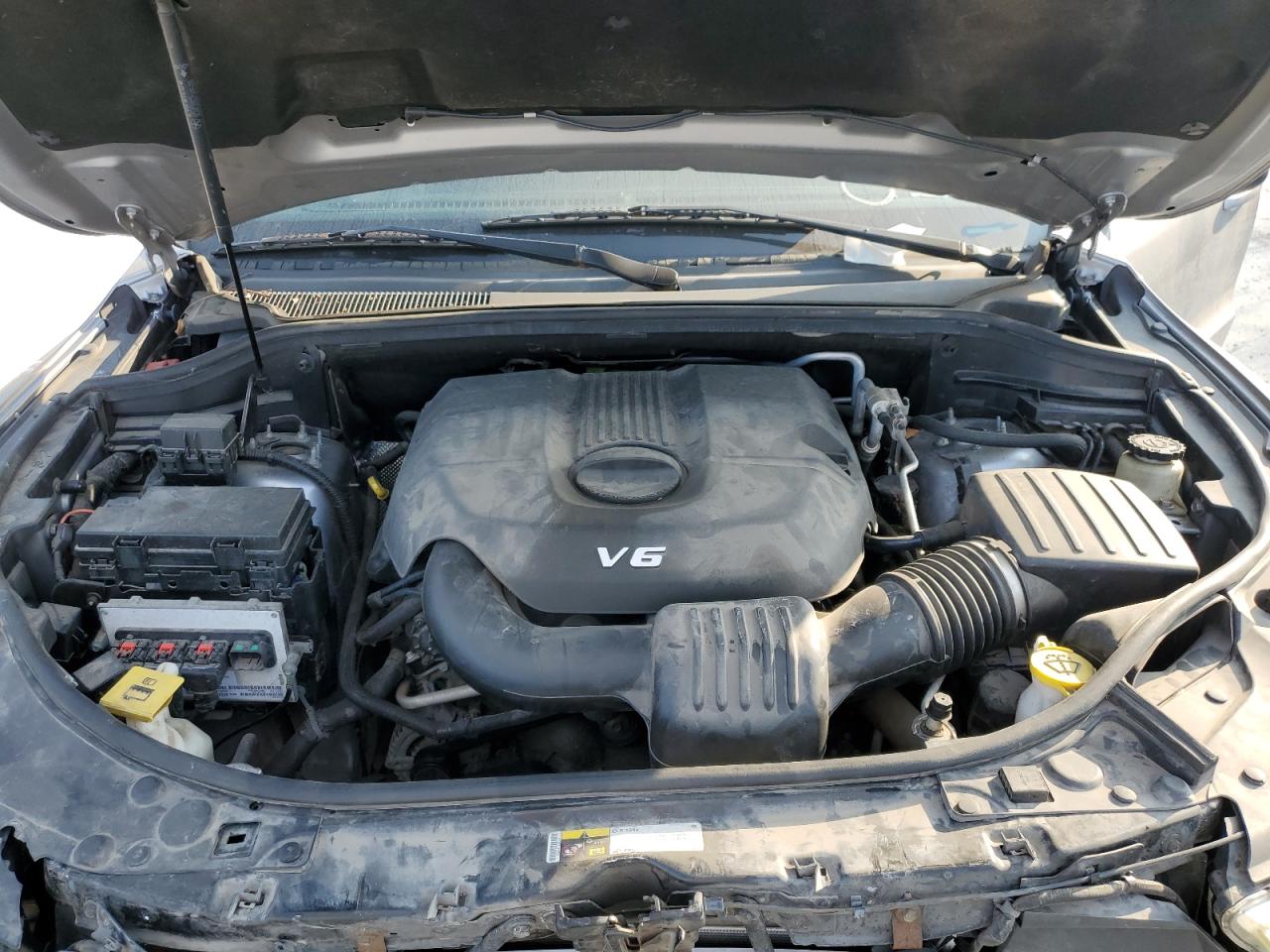 2013 Dodge Durango VIN 1C4RDHAG2DC694748 Copart auction photo, front end damage thumbnail 11