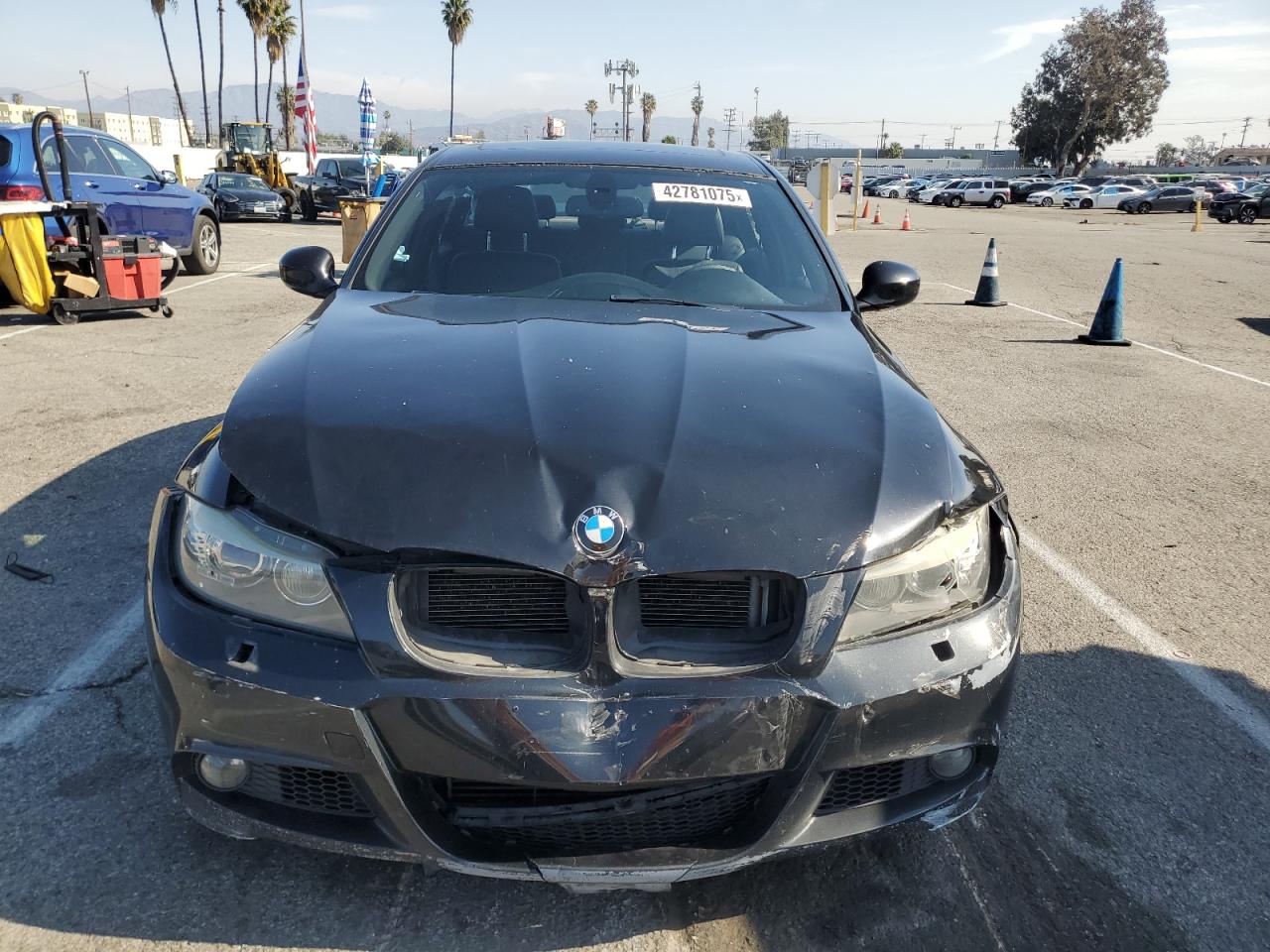 2011 BMW 3er VIN WBAPM5C58BE578146 Copart auction photo, front end / minor dent/scratches damage thumbnail 5