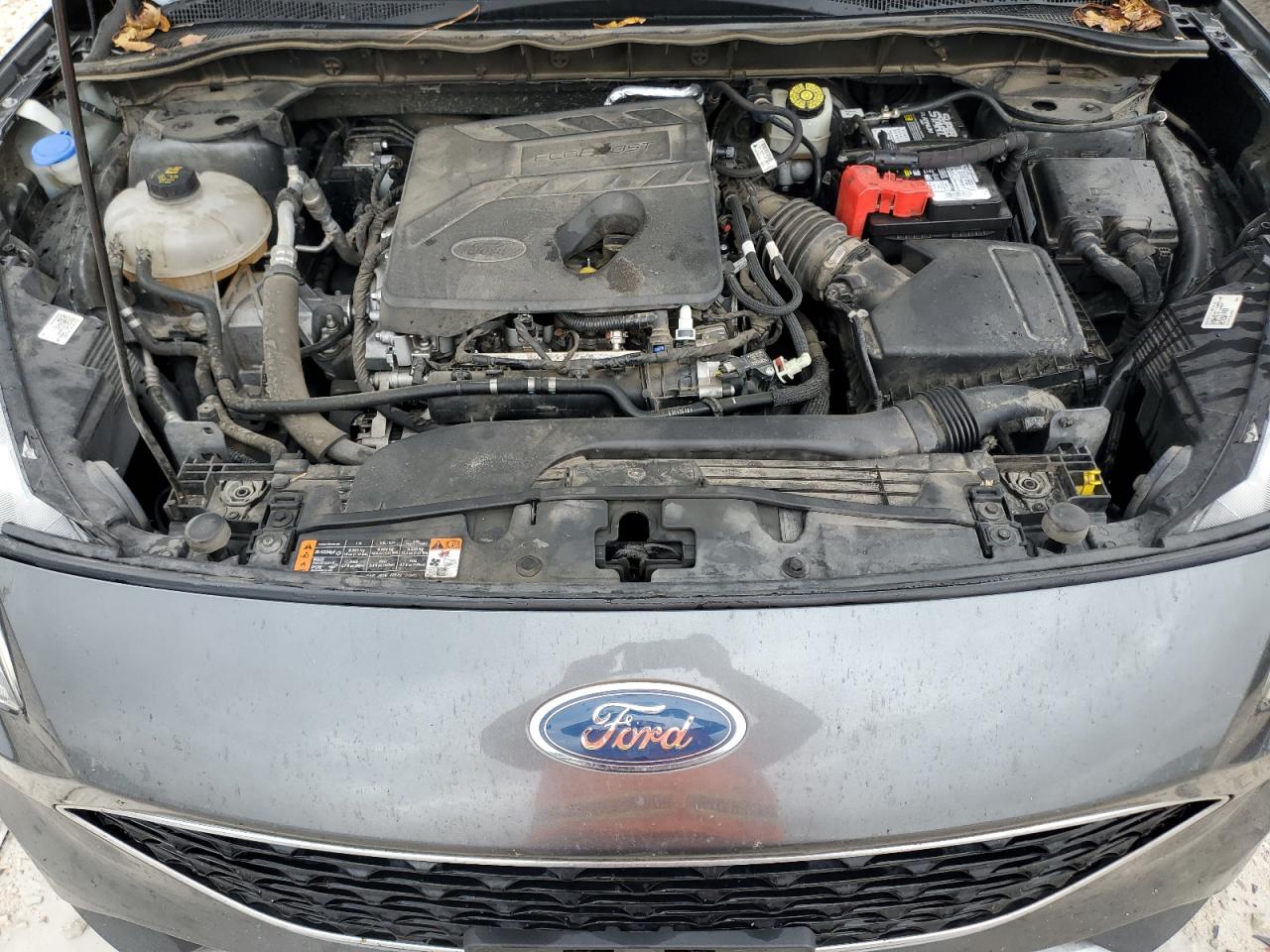2020 Ford Escape VIN 1FMCU0H65LUB02350 Copart auction photo, side / undercarriage damage thumbnail 12