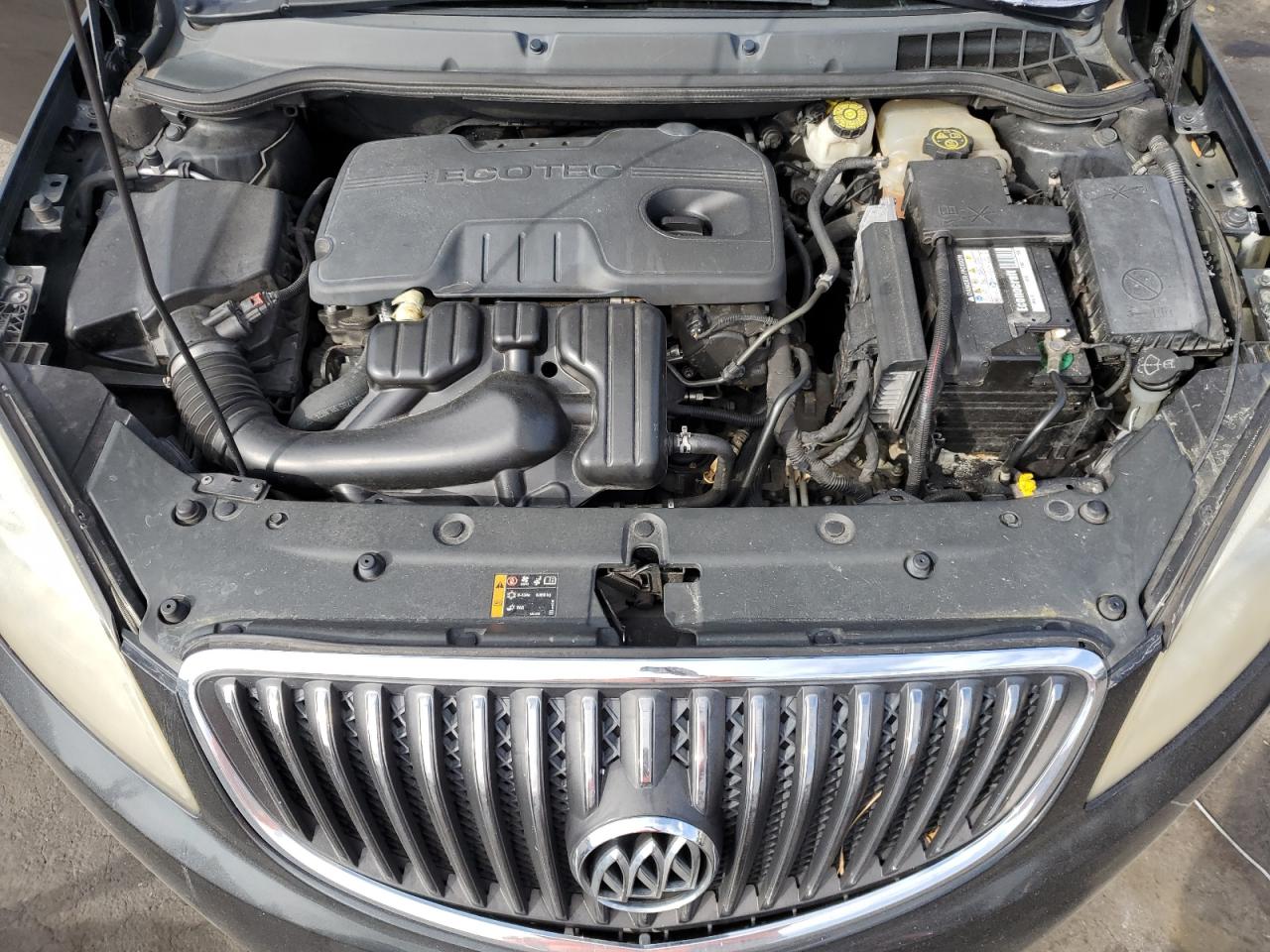 2013 Buick Verano VIN 1G4PP5SK2D4217730 Copart auction photo, rear end / undercarriage damage thumbnail 11