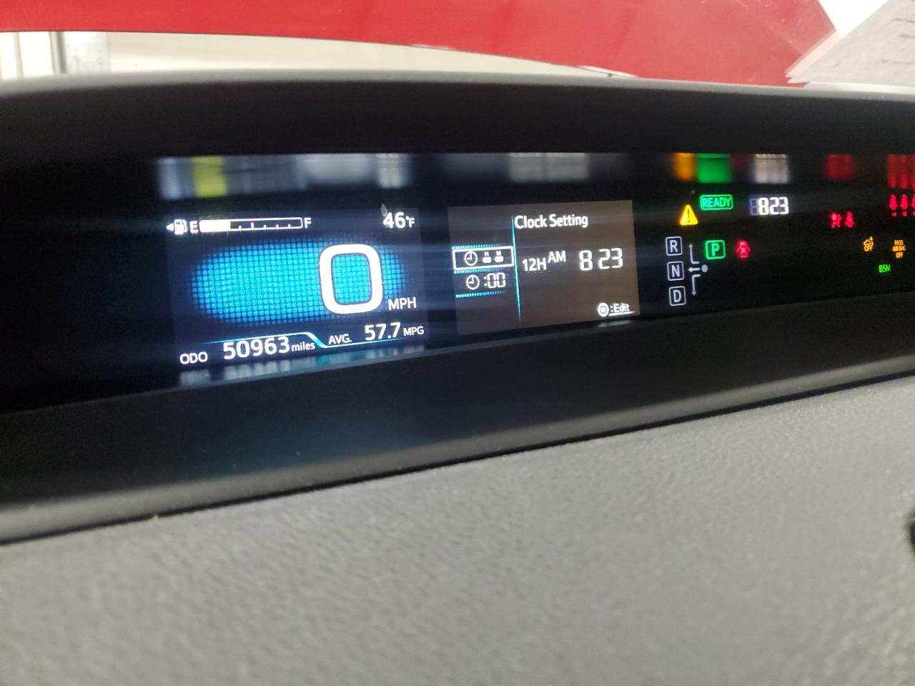 2019 Toyota Prius VIN JTDKARFU0K3076355 Copart auction photo, side damage thumbnail 9