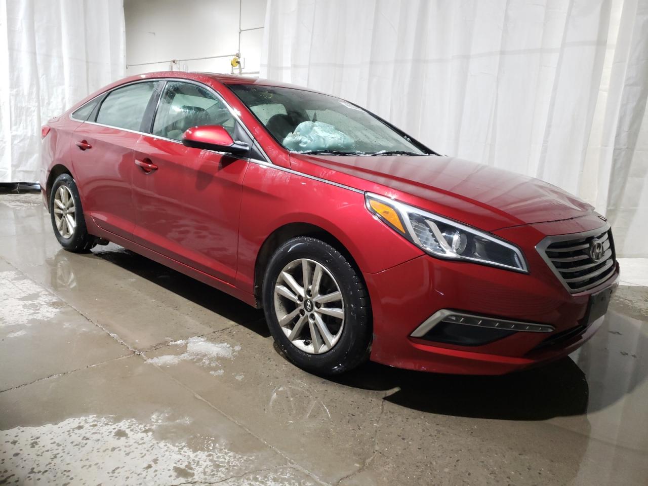 2015 Hyundai Sonata VIN 5NPE24AF9FH156477 Copart auction photo, front end damage thumbnail 4