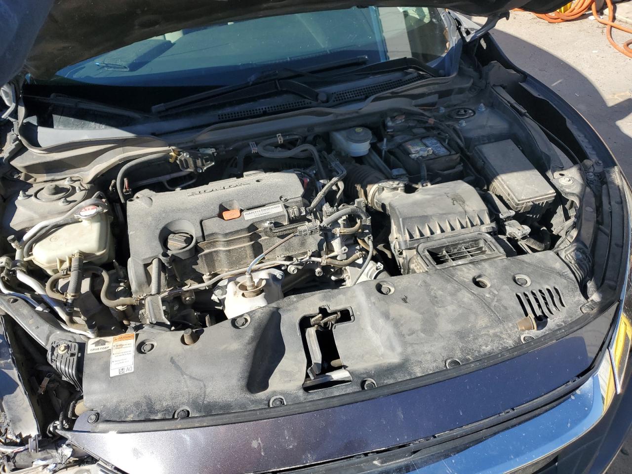 2018 Honda Civic VIN 2HGFC2F85JH576367 Copart auction photo, front end / side damage thumbnail 11