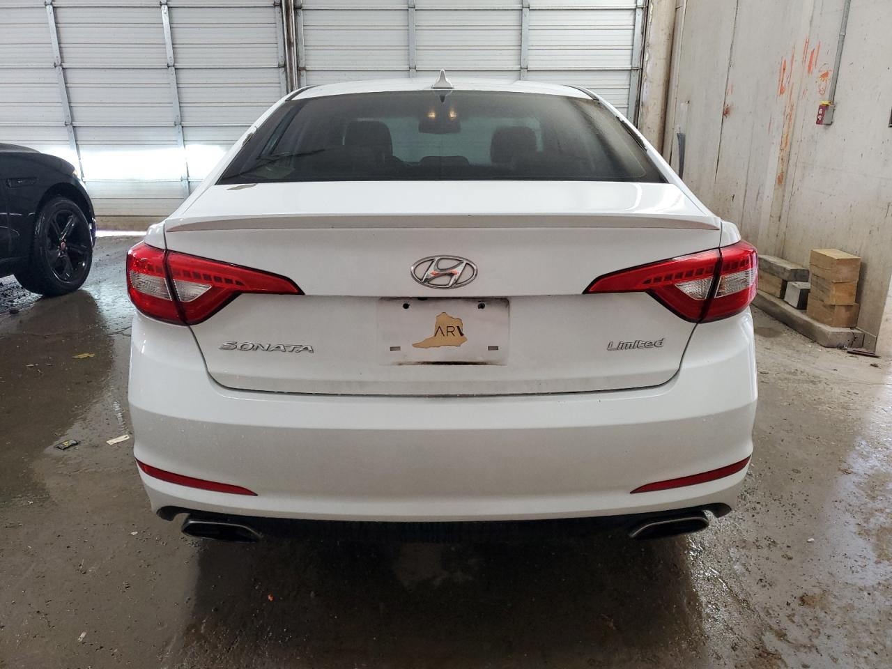 2015 Hyundai Sonata VIN 5NPE34AF2FH225474 Copart auction photo, side / front end damage thumbnail 6