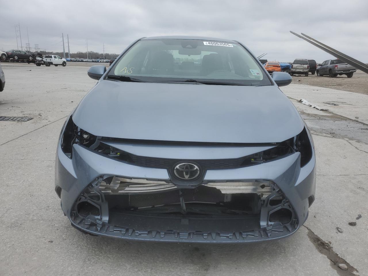 2022 Toyota Corolla VIN 5YFEPMAEXNP331670 Copart auction photo, rear end / front end damage thumbnail 5