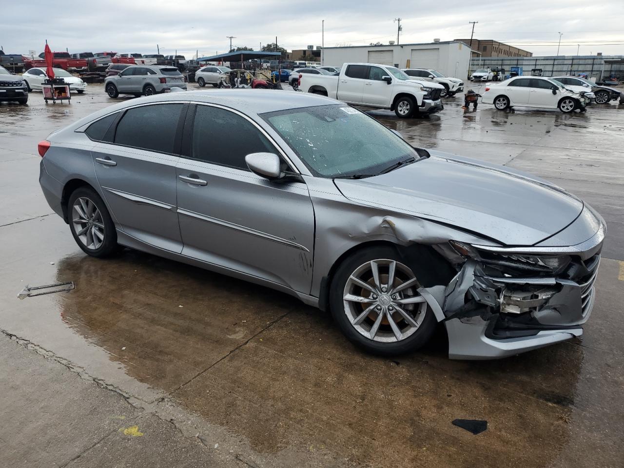 2021 Honda Accord VIN 1HGCV1F13MA108859 Copart auction photo, front end damage thumbnail 4