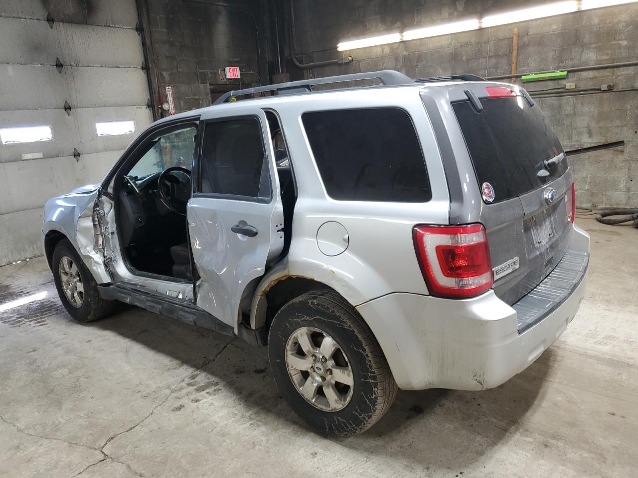 2012 Ford Escape VIN 1FMCU9D77CKB68462 Copart auction photo, side / front end damage thumbnail 2