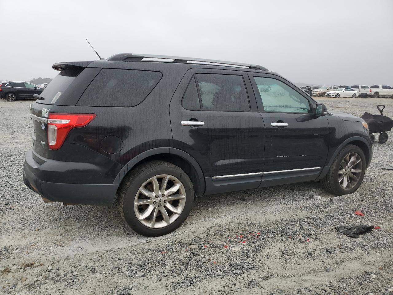 2013 Ford Explorer VIN 1FM5K8D83DGC04296 Copart auction photo, front end damage thumbnail 3