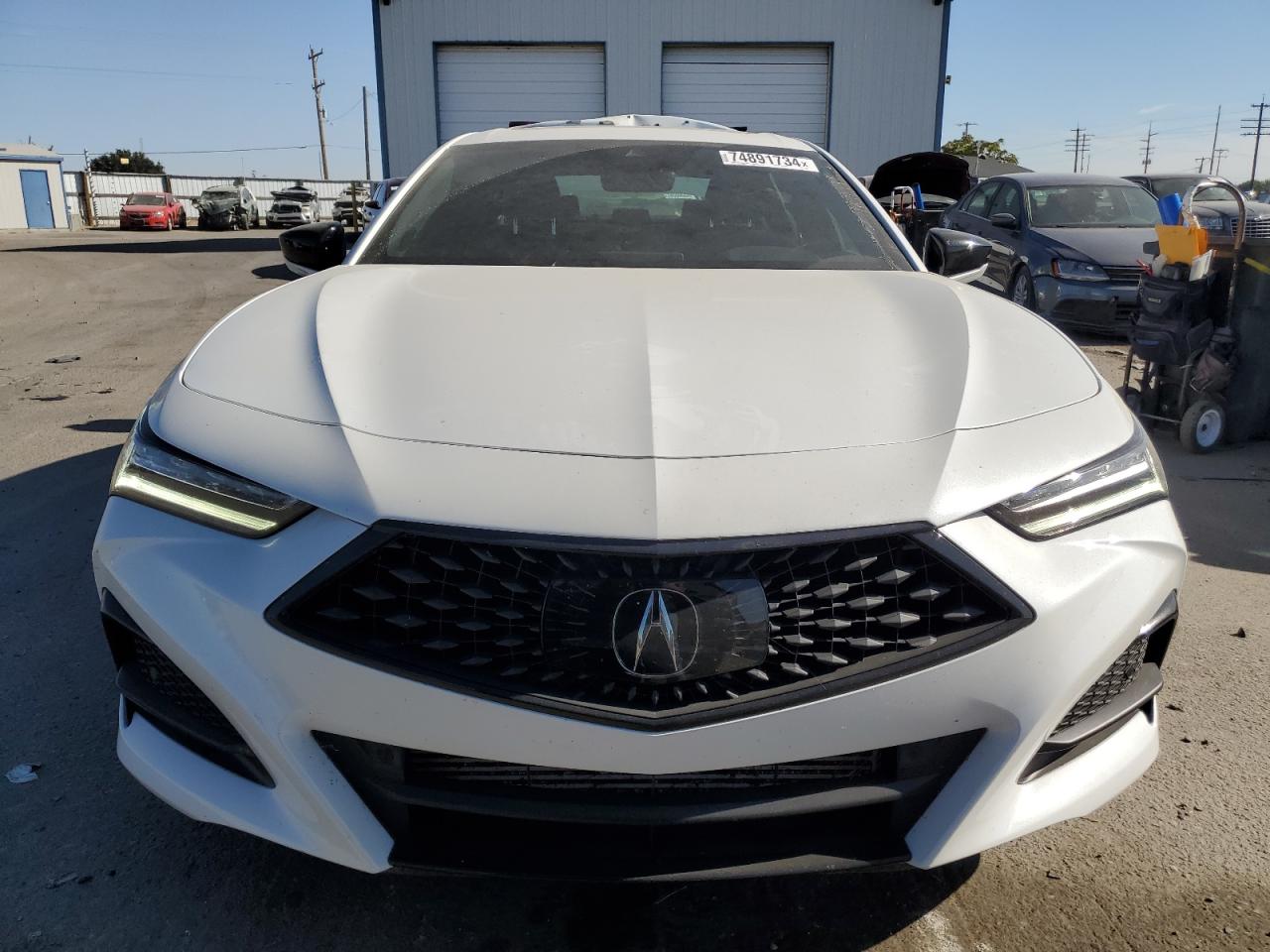2023 Acura TLX VIN 19UUB6F52PA000797 Copart auction photo, rear end / side damage thumbnail 5
