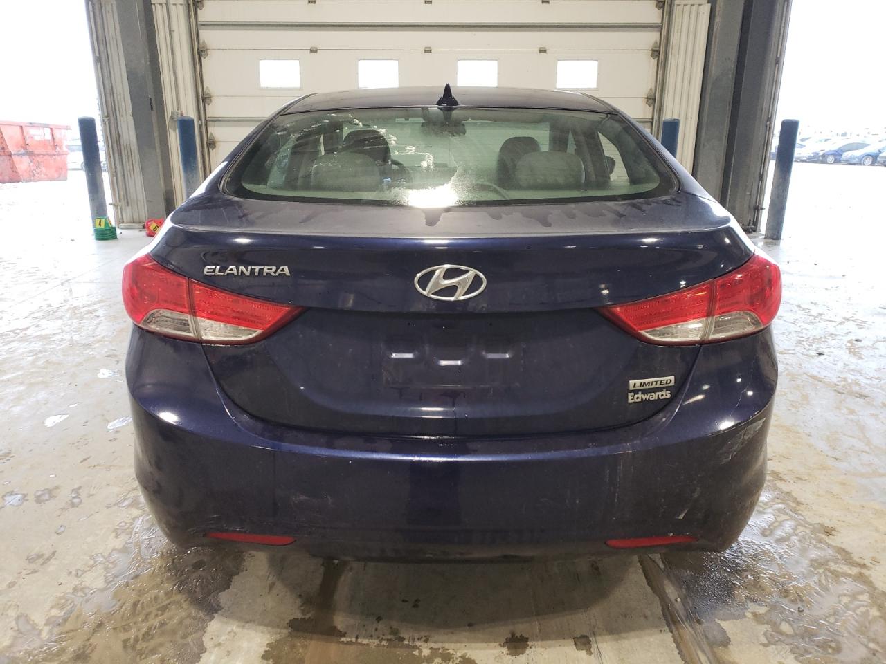 2013 Hyundai Elantra VIN 5NPDH4AE9DH229782 Copart auction photo, vandalism / front end damage thumbnail 6