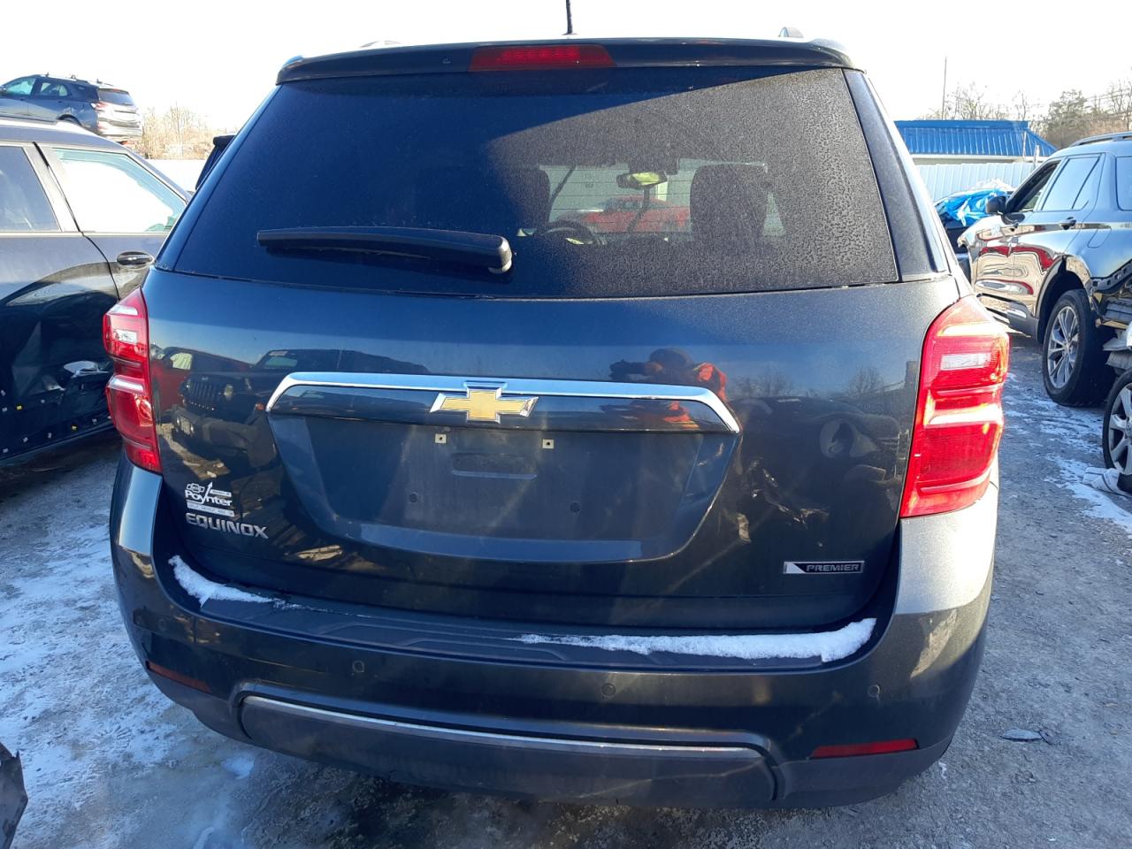 2017 Chevrolet Equinox VIN 2GNALDEK6H1549335 Copart auction photo, front end damage thumbnail 6