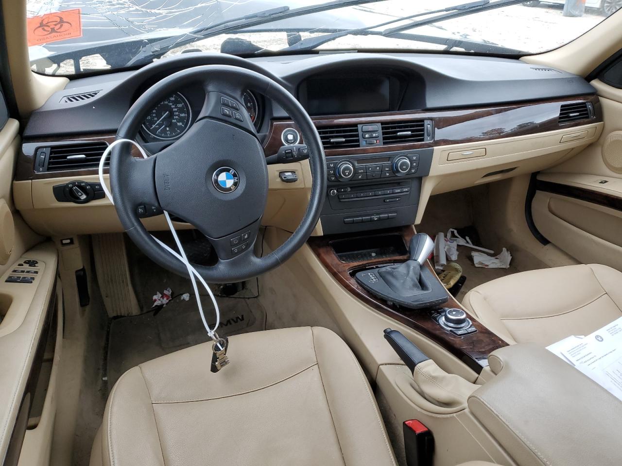 2011 BMW 3er VIN WBAPK5C55BF127255 Copart auction photo, mechanical / front end damage thumbnail 8