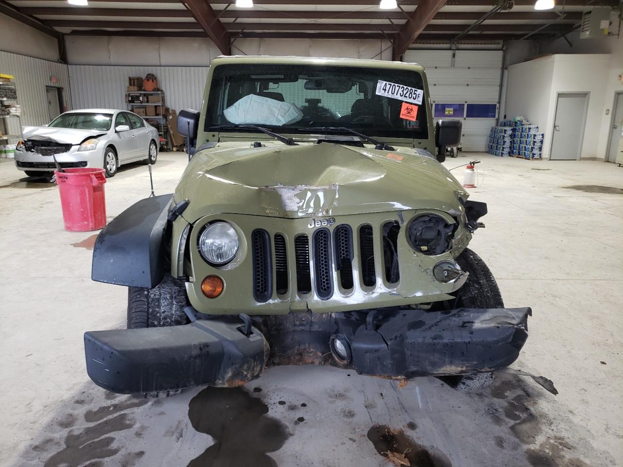 2013 Jeep Wrangler VIN 1C4AJWAG2DL602998 Copart auction photo, front end damage thumbnail 5