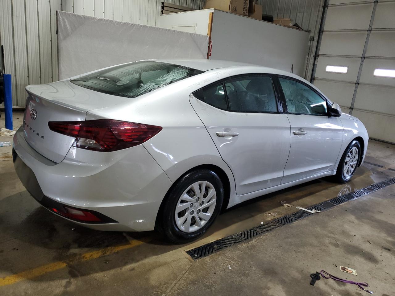 2019 Hyundai Elantra VIN 5NPD74LF7KH412474 Copart auction photo, front end / mechanical damage thumbnail 3